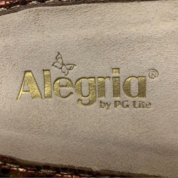 Alegria F10-742 Fiona Triple Strap Multi Colored Sandals  Sz 37 US-7, 7.5 NWOB - Picture 12 of 15